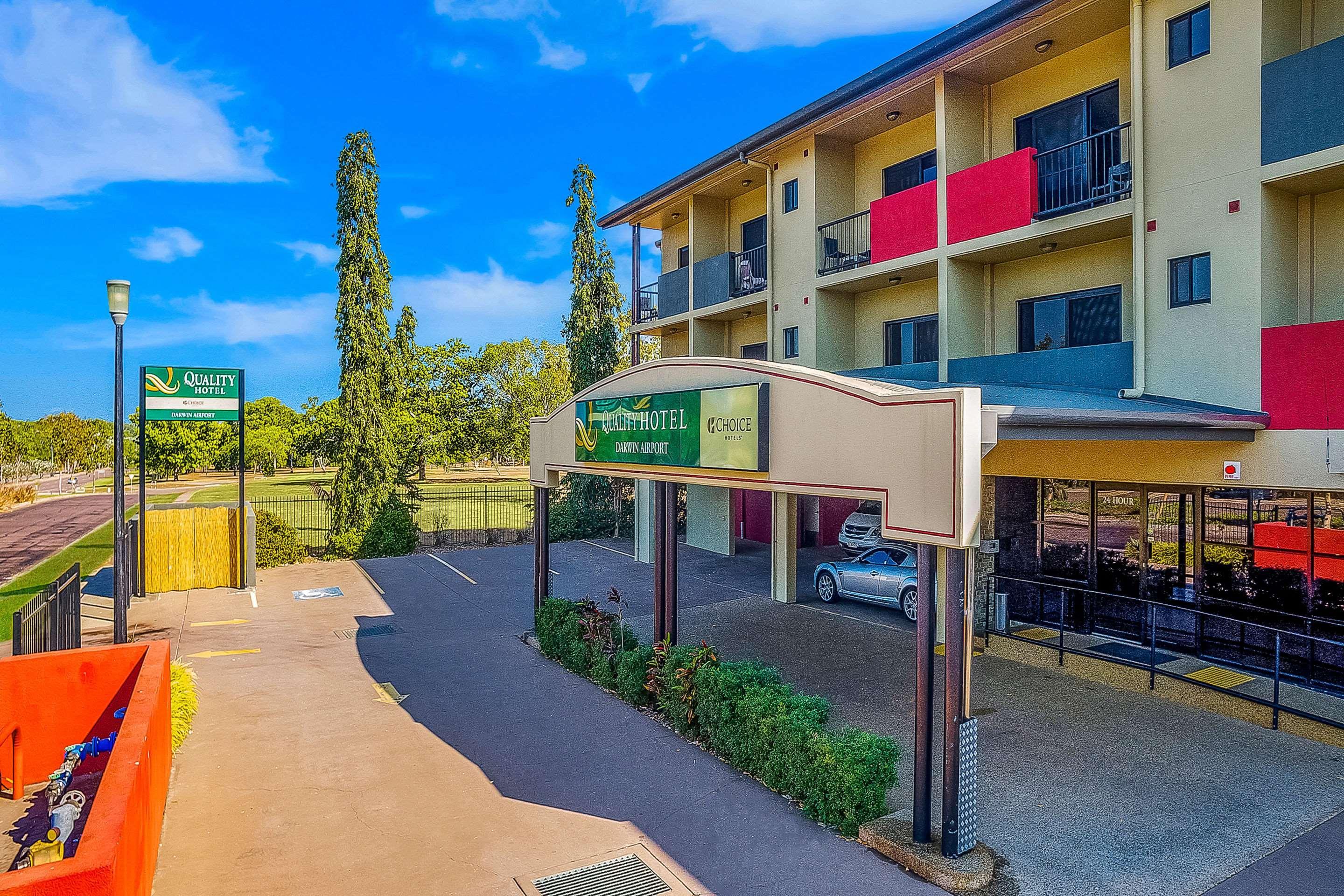 Quality Hotel Darwin Airport Dış mekan fotoğraf The station in January 2019.